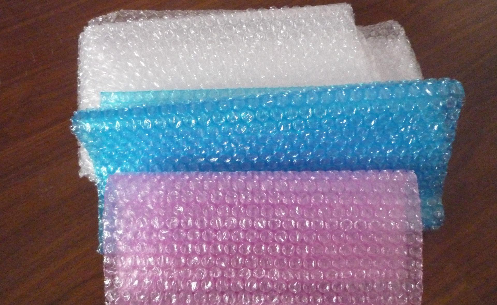 彩色气泡膜 气泡袋工厂