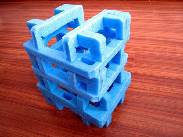 蓝色珍珠棉型材包