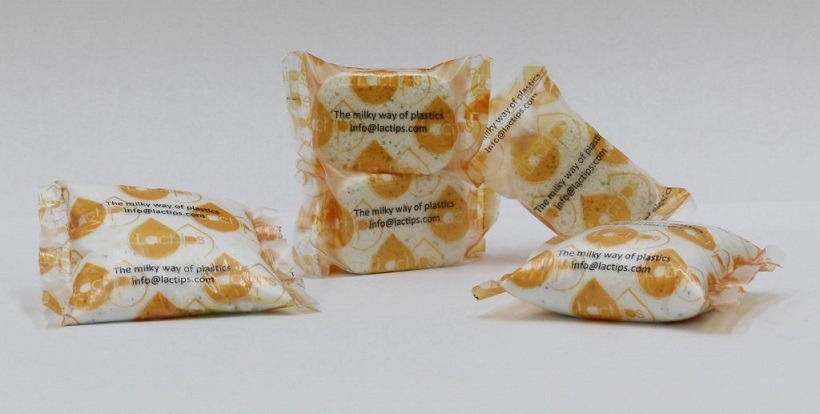 Lactips,替代包装材料